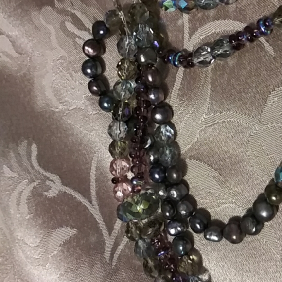 11" Triple strand necklace - Picture 5 of 6